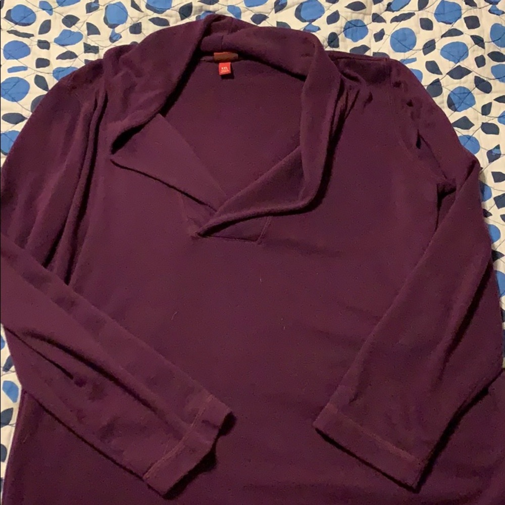 Merona cowl v-neck sweatshirt